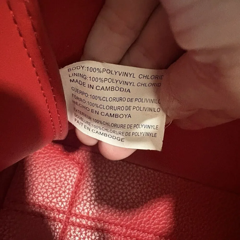 Steve Madden Red Small Crossbody Satchel Bkarta Tote With Scarf